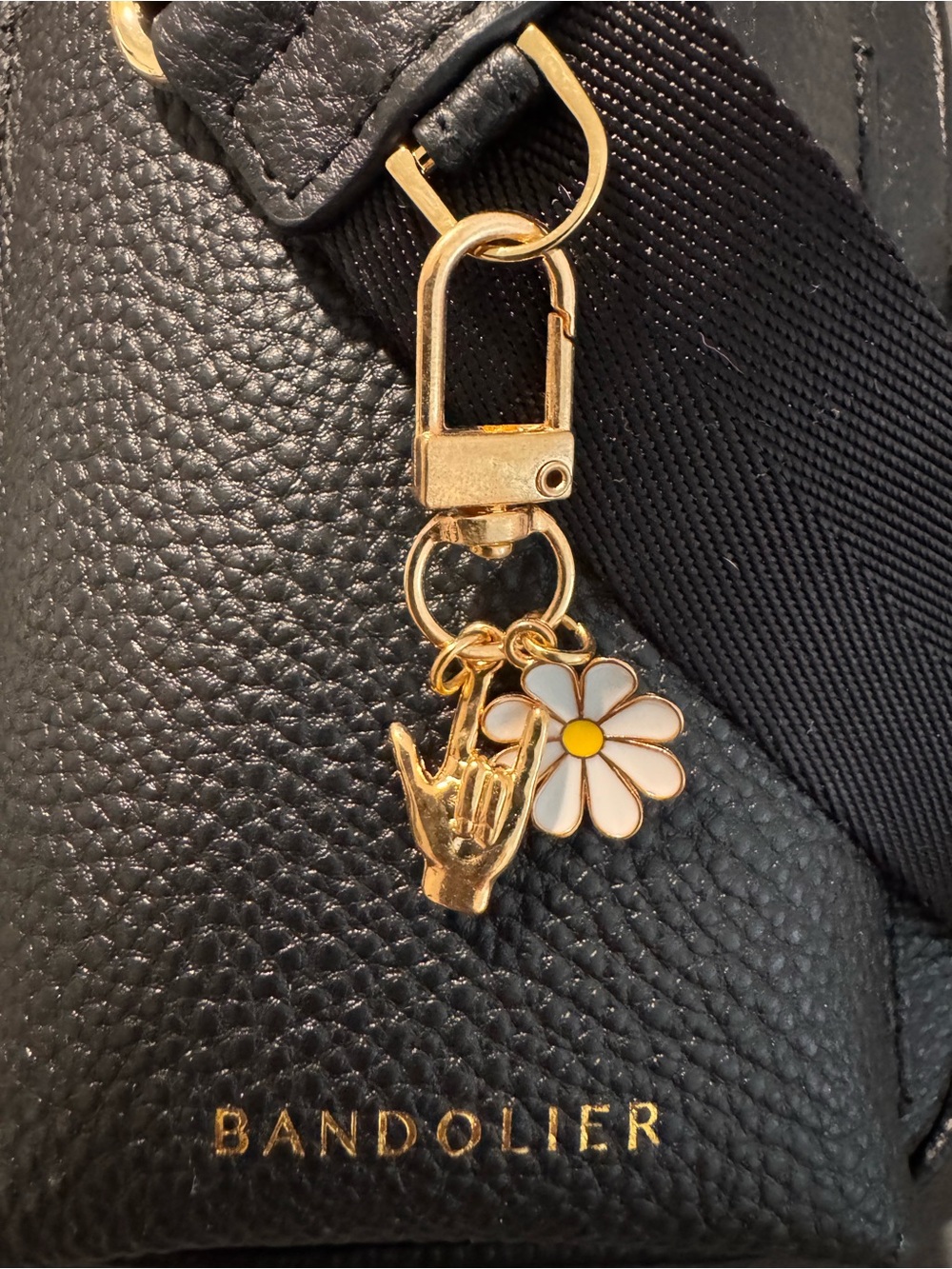 Daisy, I love you in American Sign Language Charm